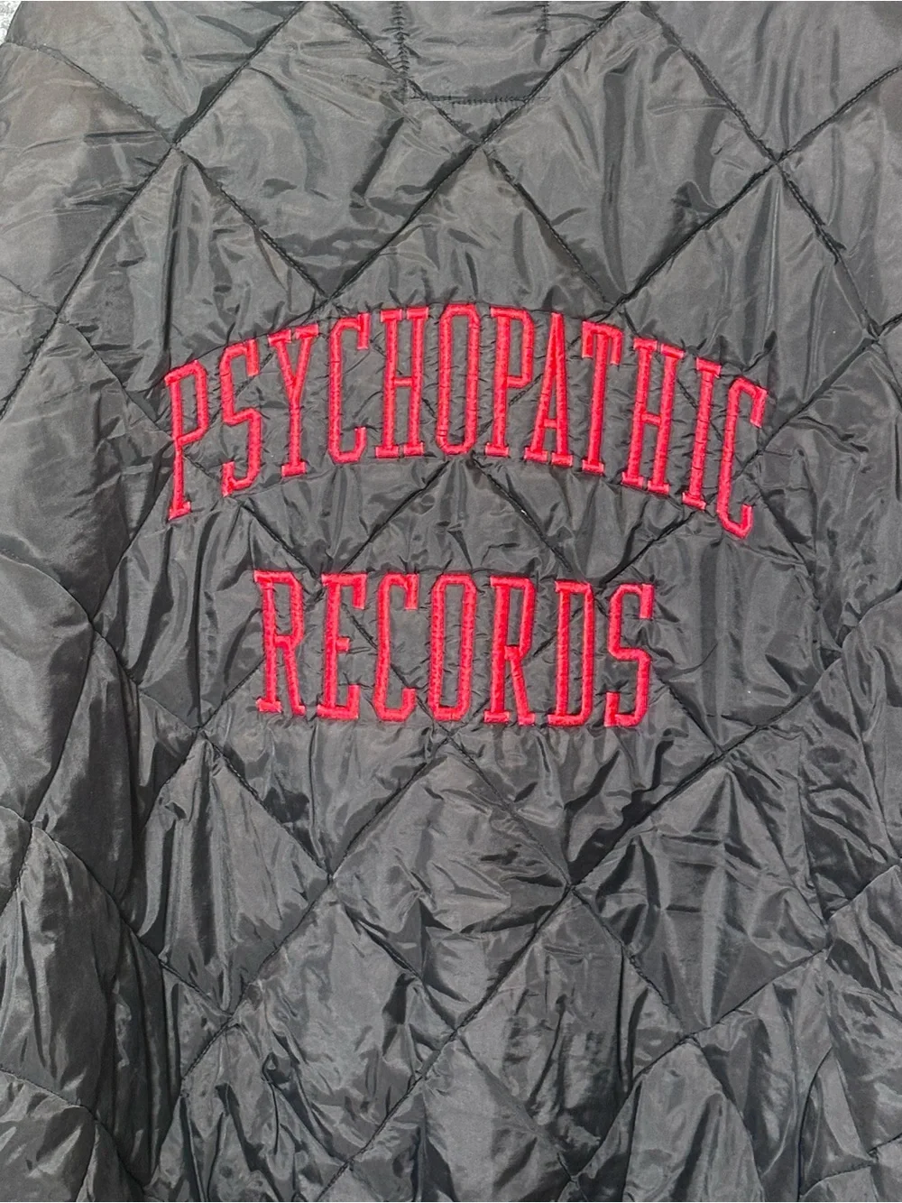 Psychopathic Records ICP Insane Clown Posse 3XL Quilted Bomber Jacket Coat Rare